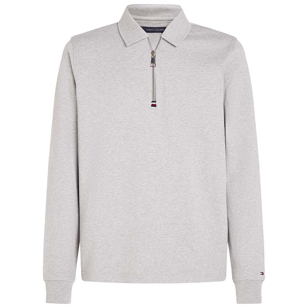 Tommy Hilfiger Half-Zip Sweatshirt - Light Grey
