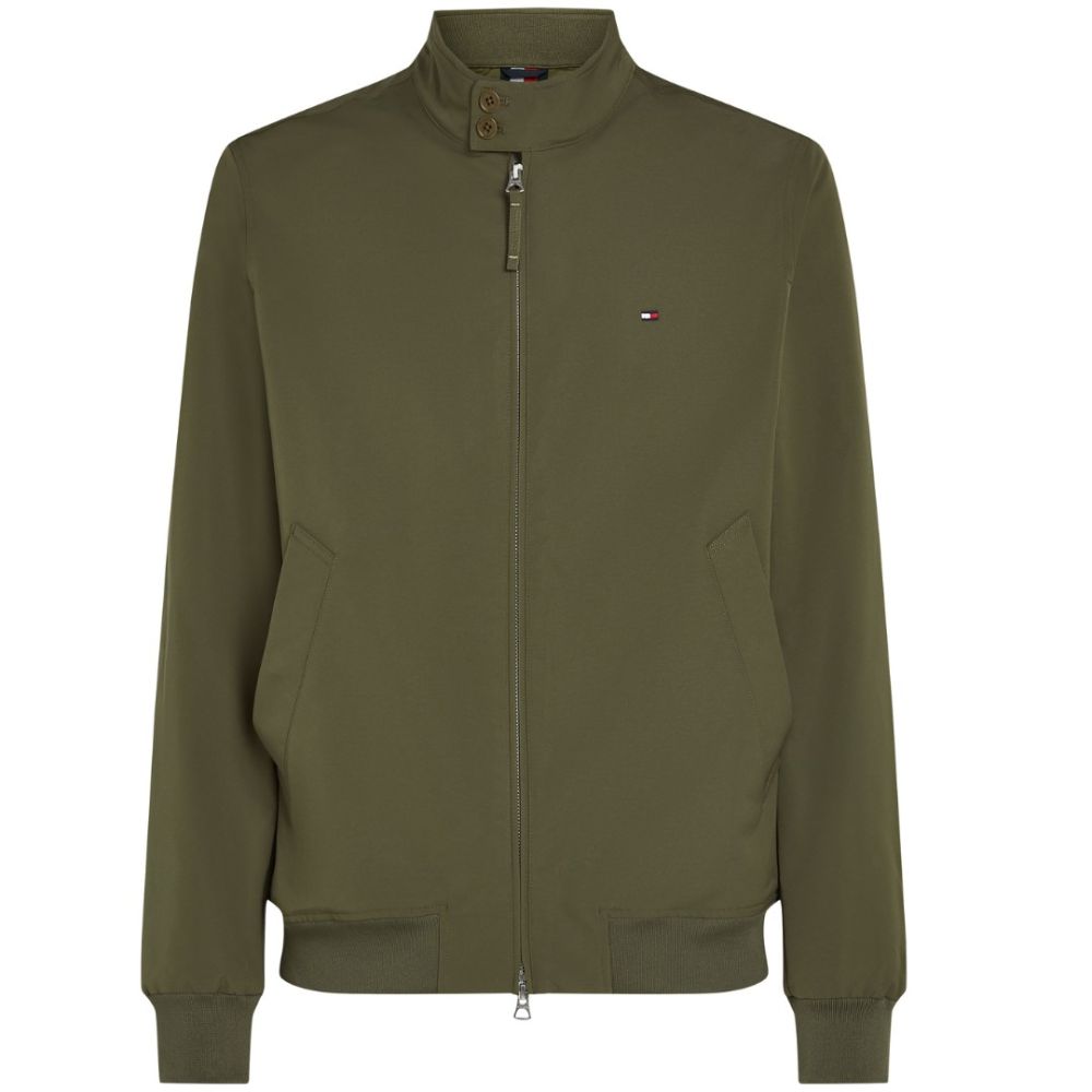 Tommy Hilfiger Relaxed Fit Harrington Jacket - Military Green