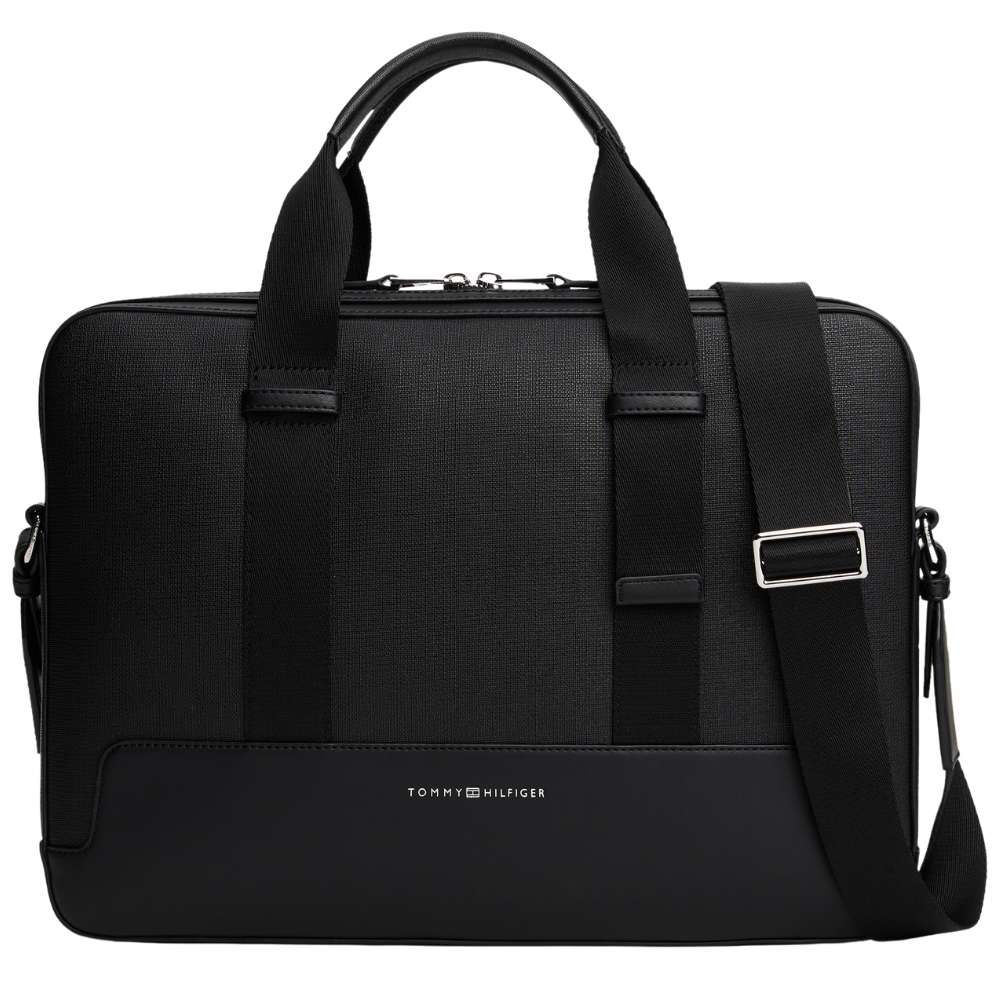 Tommy Hilfiger Laptop Bag - Black