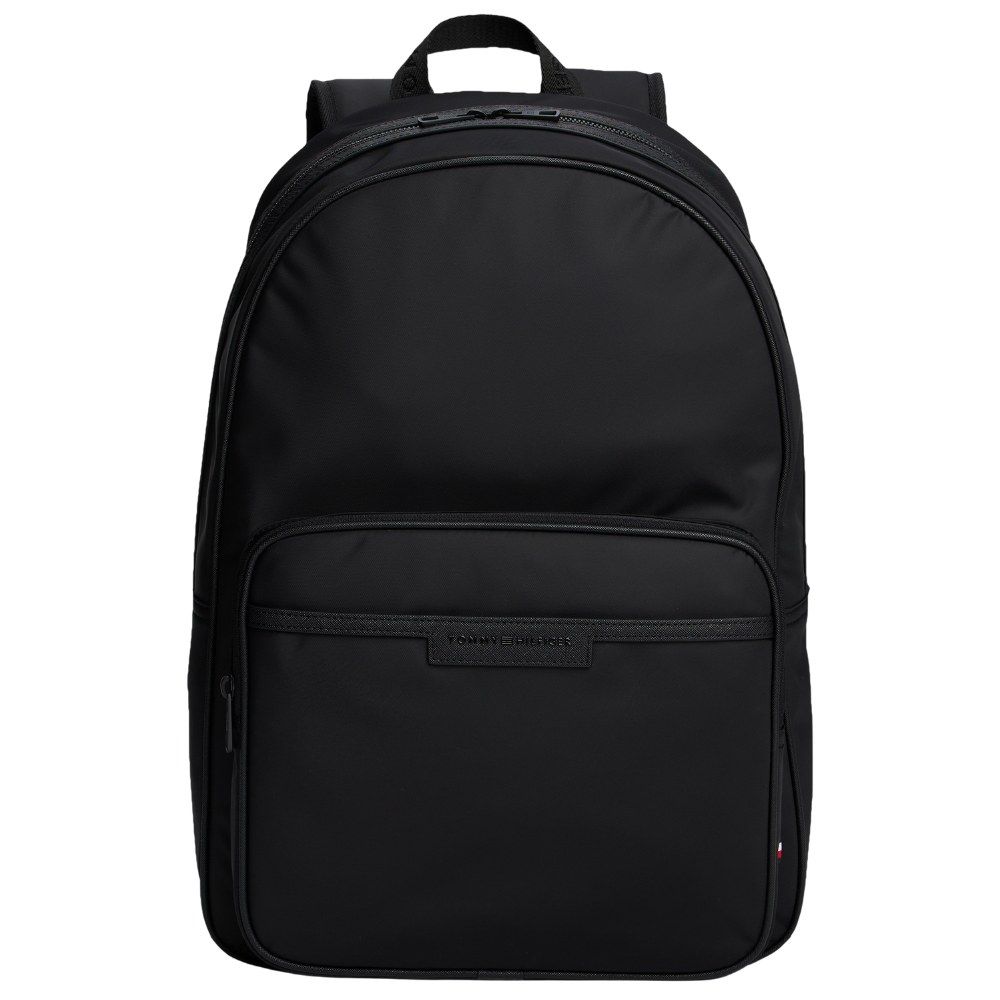 Tommy Hilfiger Metal Logo Backpack - Black
