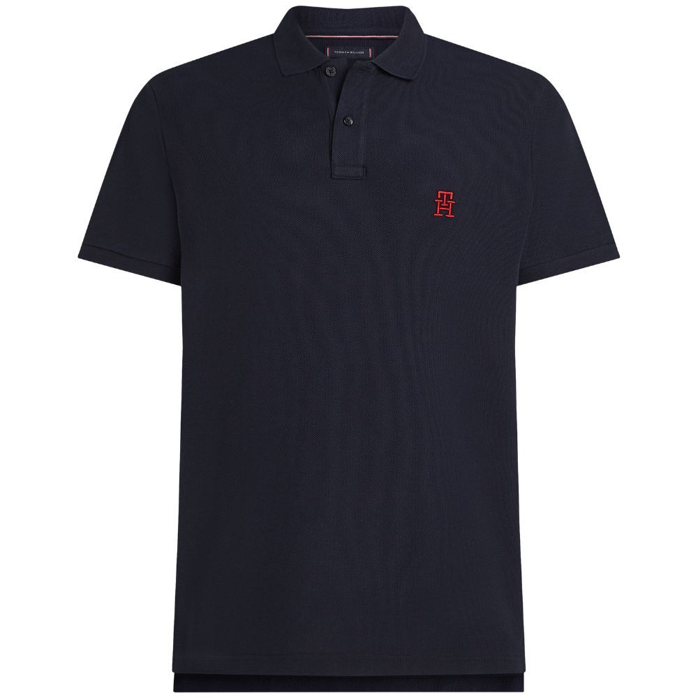 Tommy Hilfiger Monogram Polo - Navy