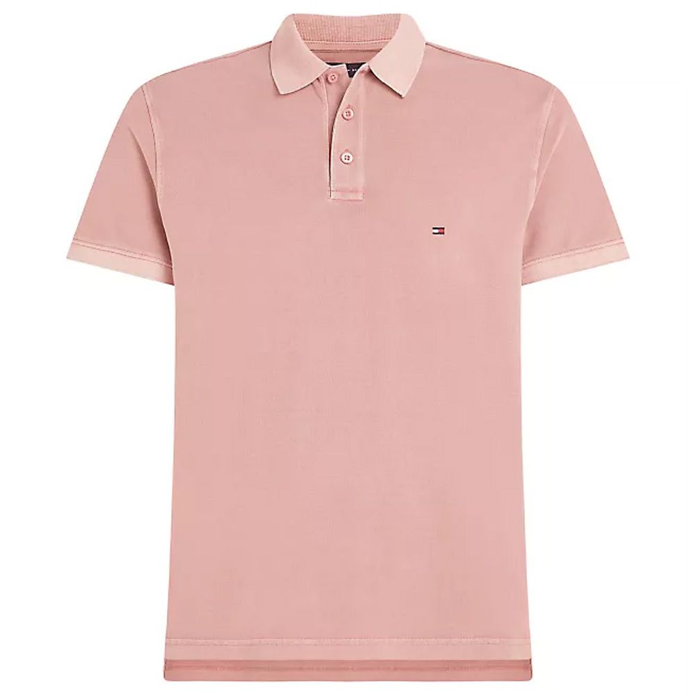 Tommy Hilfiger Garment Dyed Polo - Teaberry Blossom