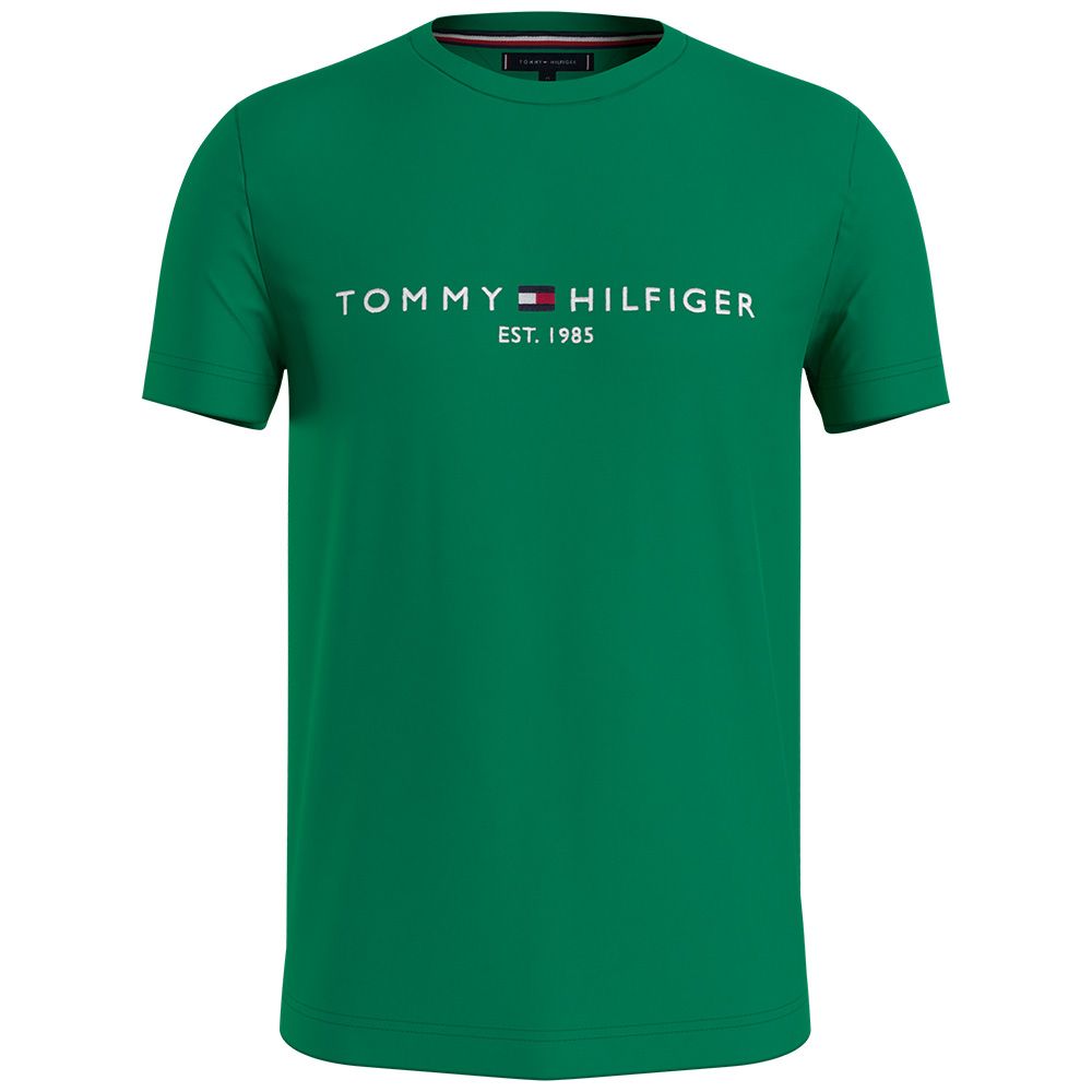 Tommy Hilfiger Logo T-Shirt - Olympic Green