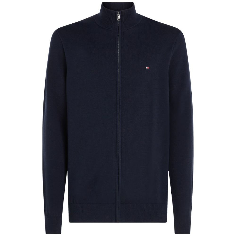 Tommy Hilfiger Zip-Through Cardigan - Navy