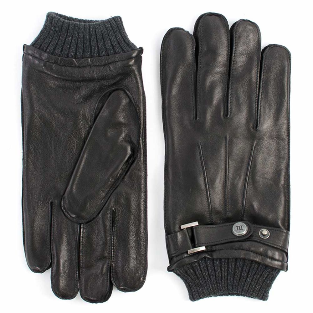 tresanti black sheep leather gloves