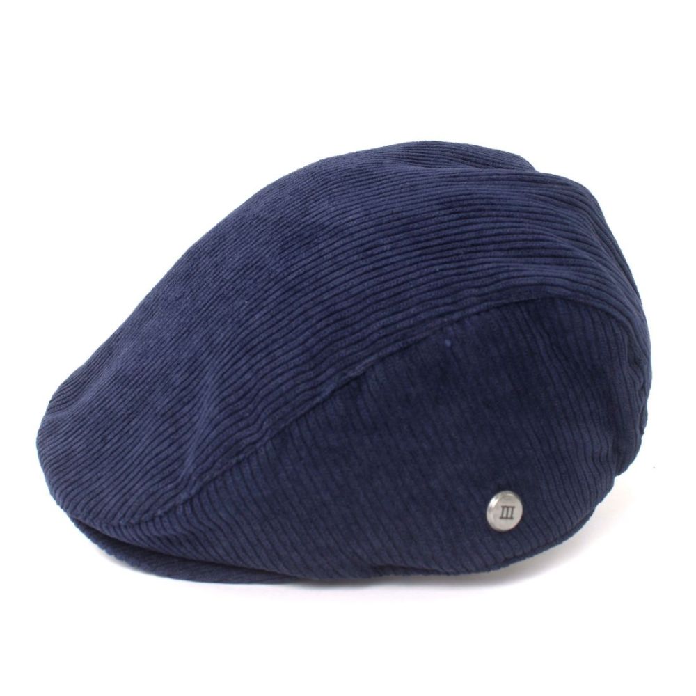 Tresanti Corduroy flatcap - navy