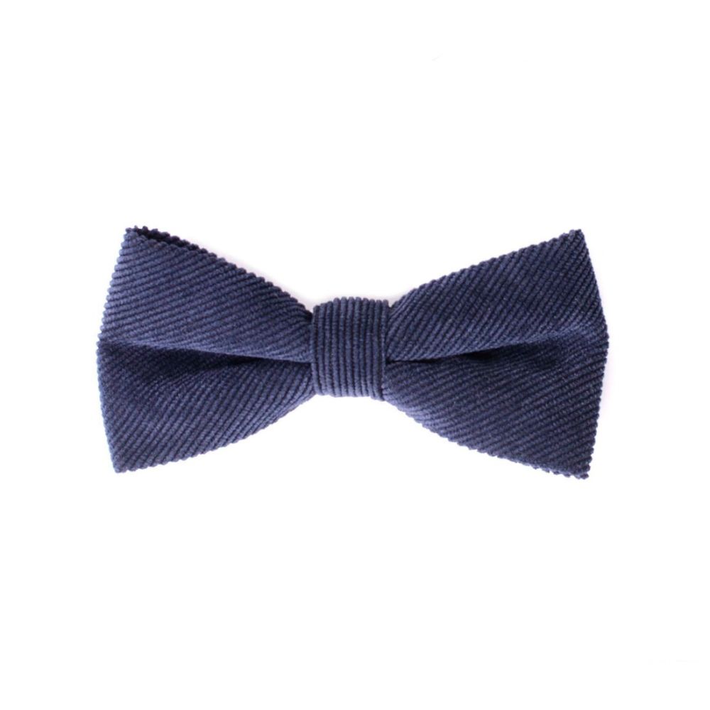 Tresanti Corduroy vlinderdas - navy