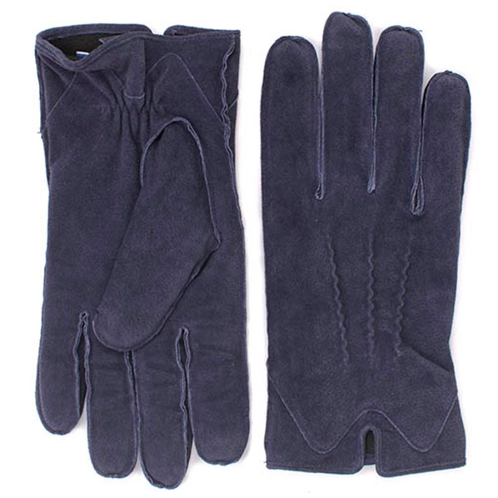 tresanti navy suede gloves