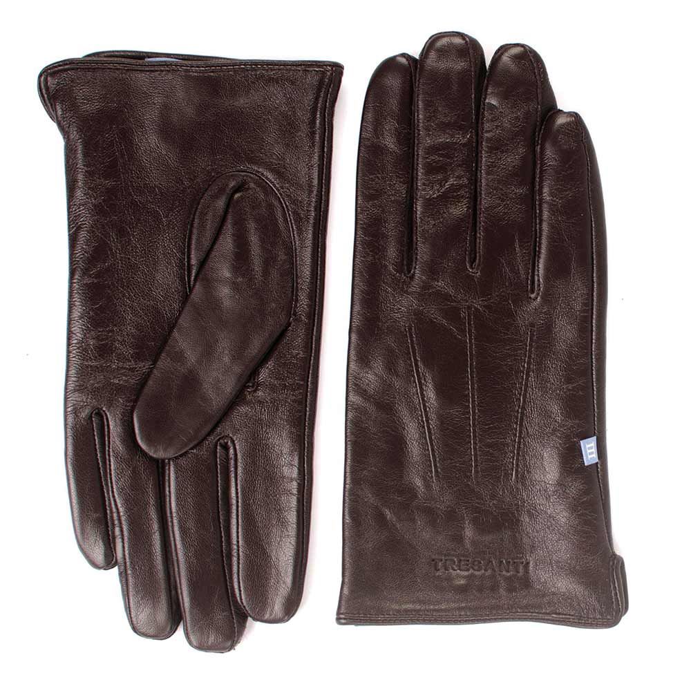 Tresanti leather gloves - brown