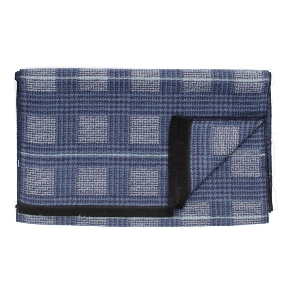Tresanti viscose prince de galles sjaal - navy