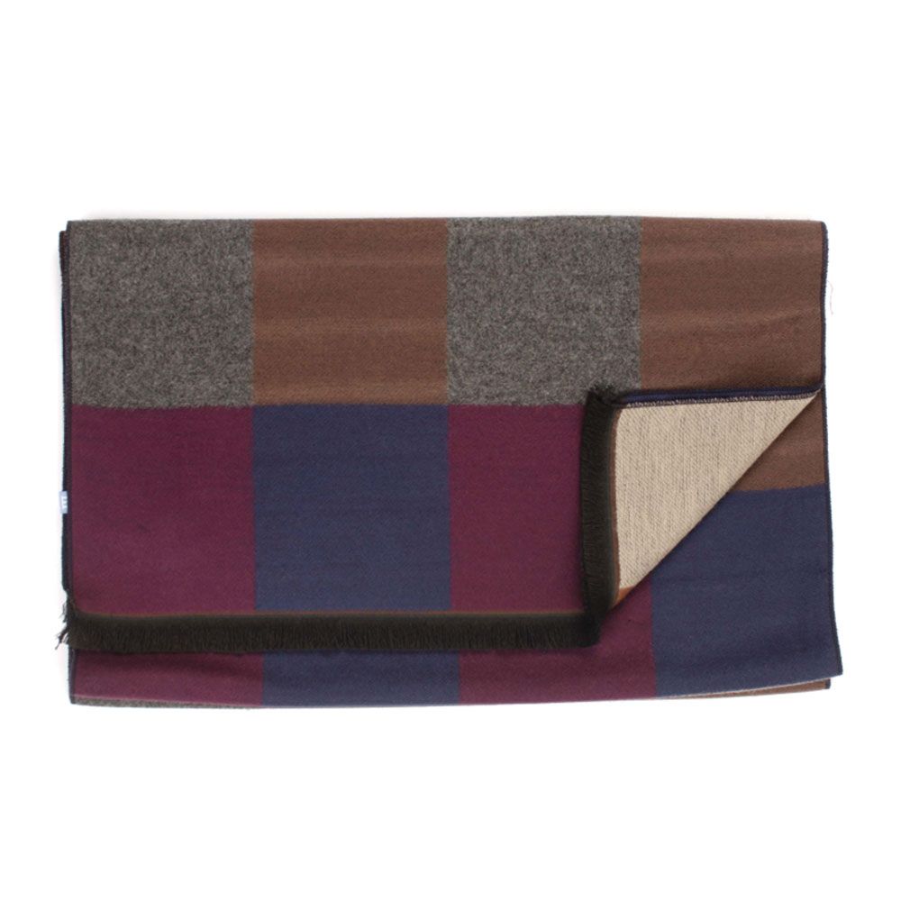 Tresanti viscose sjaal - bordeaux