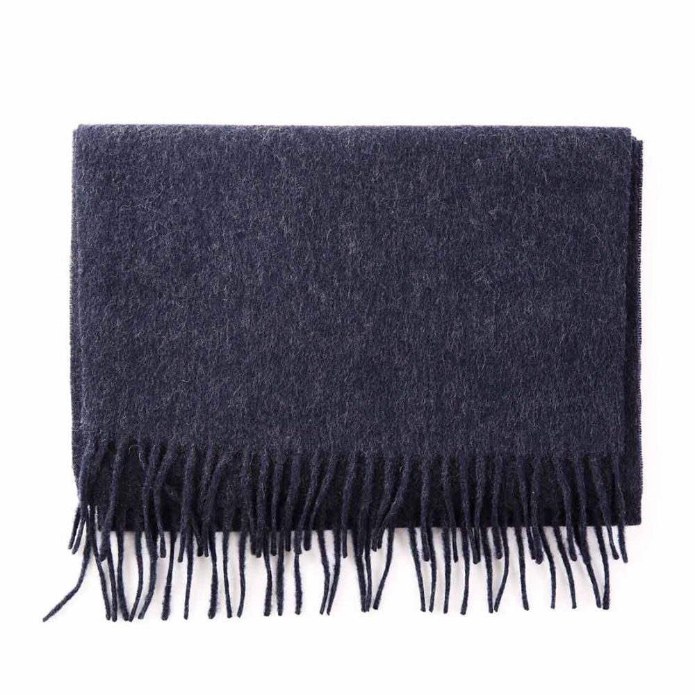 Tresanti woollen scarf navy