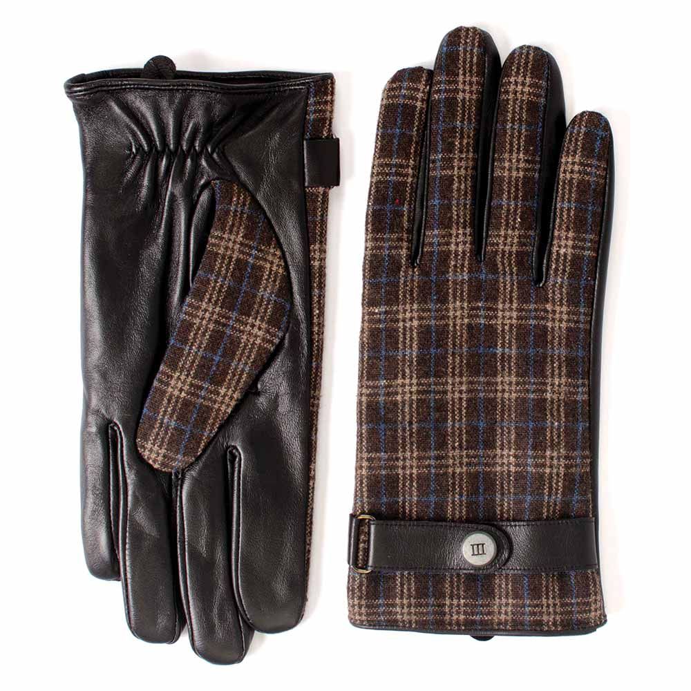 Tresanti leather gloves - black
