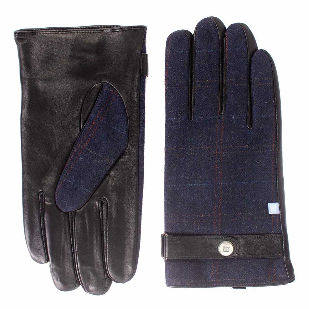 Tresanti leather gloves - black