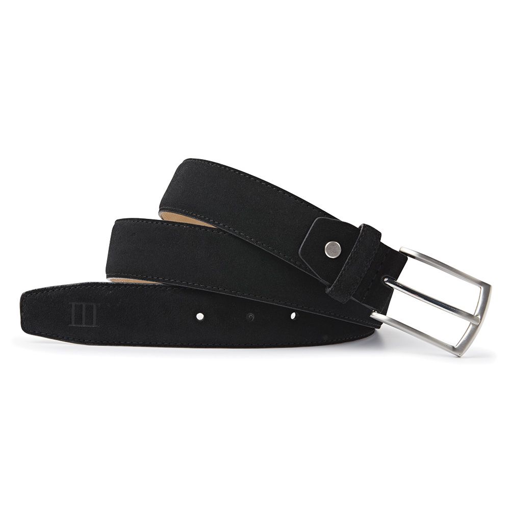 Tresanti Zwarte Suede Riem