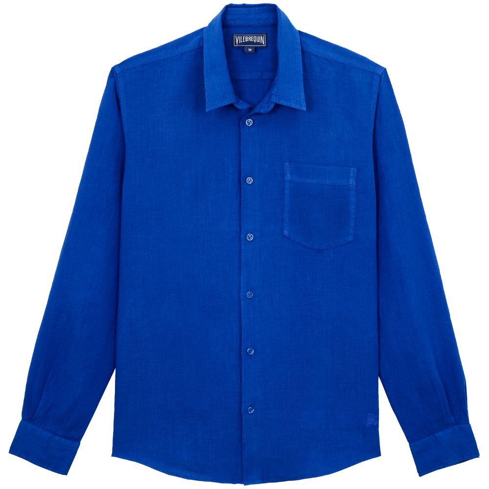 Vilebrequin Linen Shirt - Blue