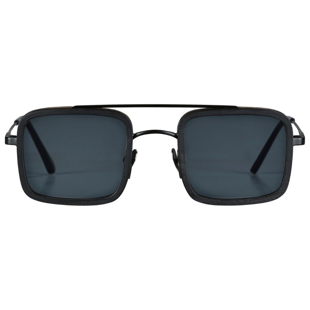 Vilebrequin Tulipwood Sunglasses VBQ X Shelter - Black