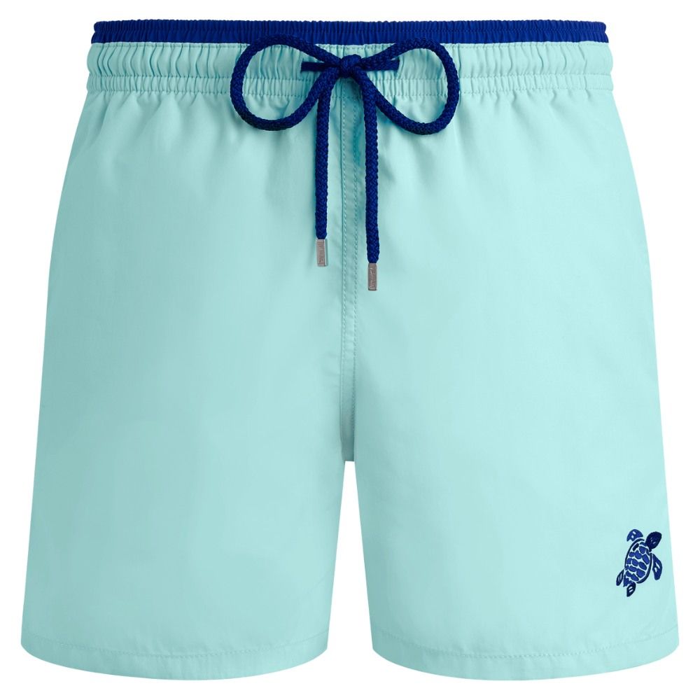 Vilebrequin Bicoloured Swim Shorts - Light Blue