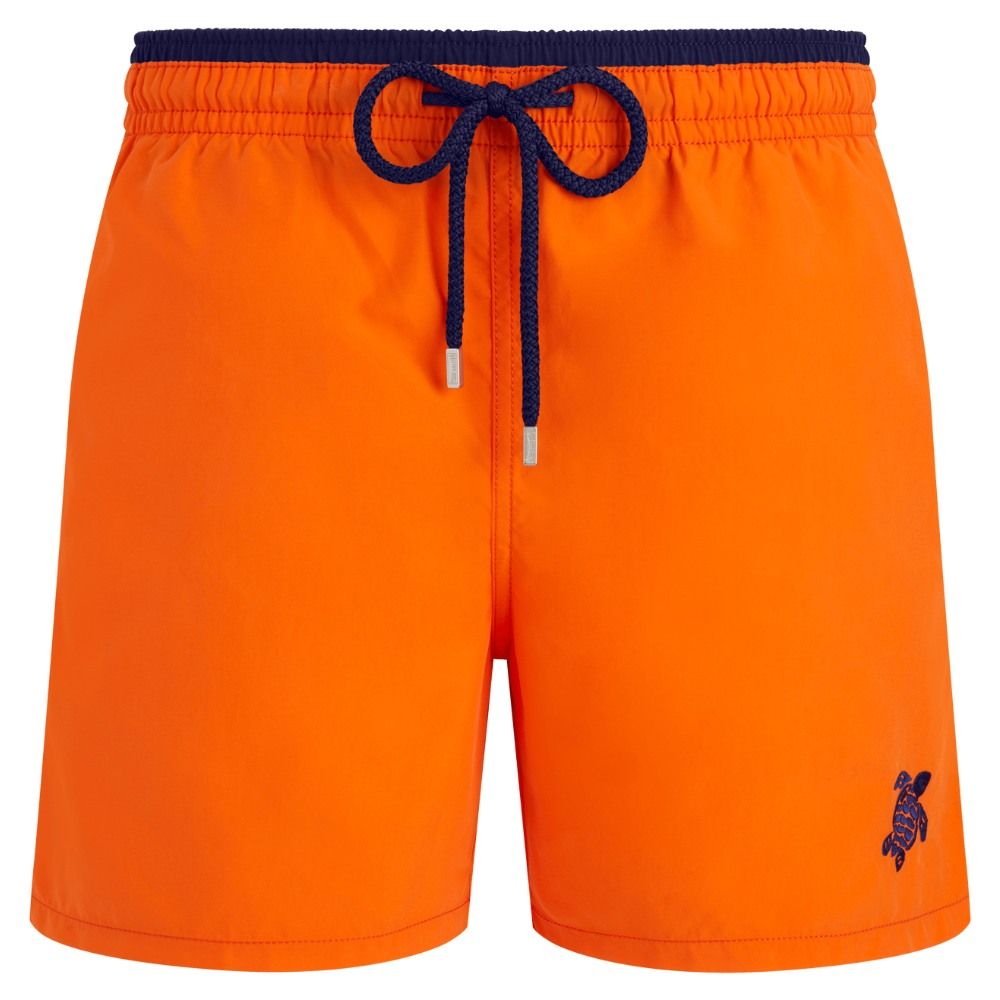 Vilebrequin Bicoloured Swim Shorts - Orange