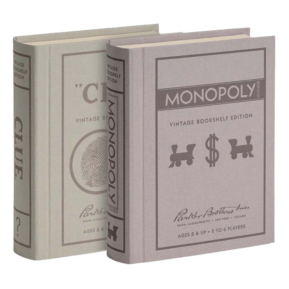 Vintage Monopoly & Clue Collector Set