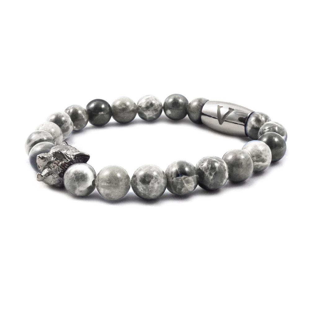 VOLEF bracelet - Wolf Misty Grey