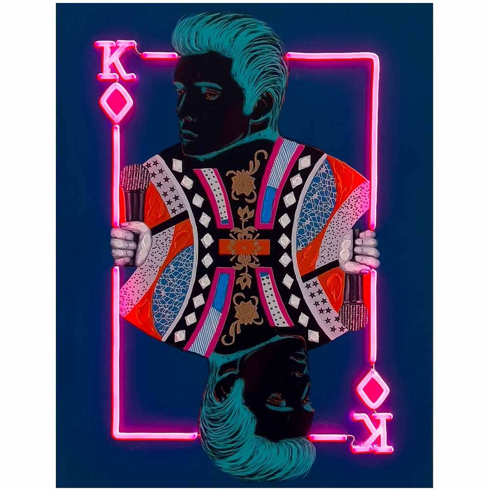 Locomocean Elvis Wall Art