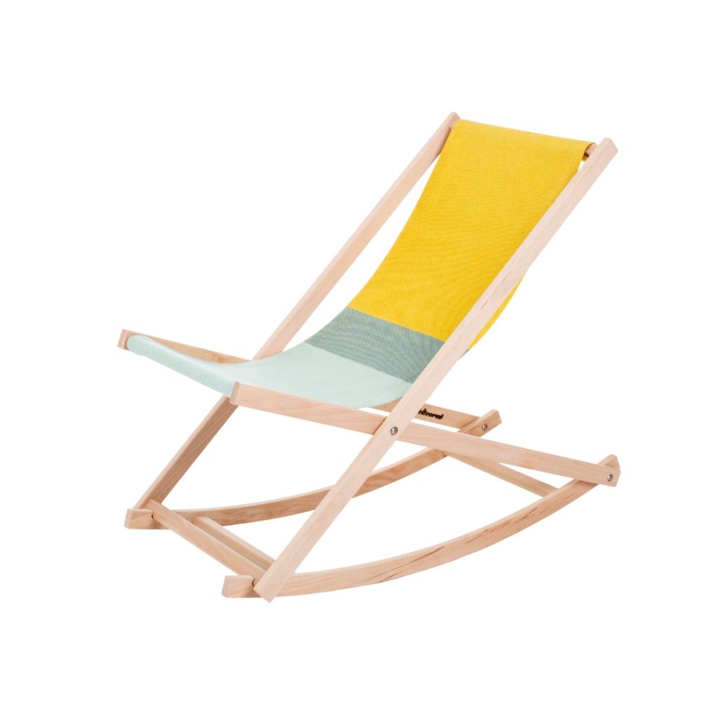 Weltevree Beach Rocker - yellow/green