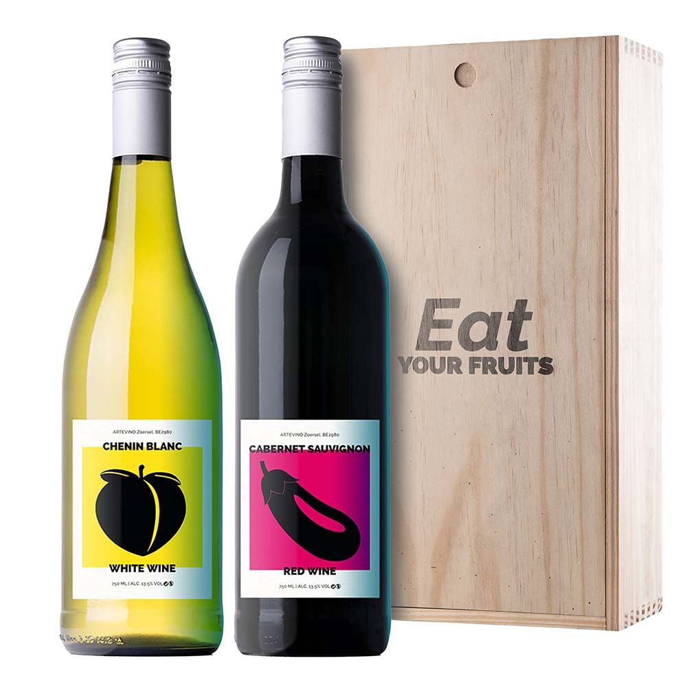 Wine Duo With Personalised Gift Box