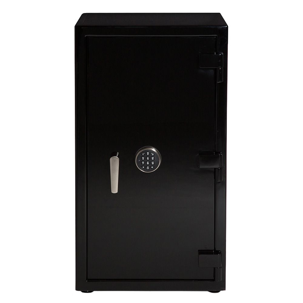 WOLF Atlas 12 Piece Winder Safe - Black