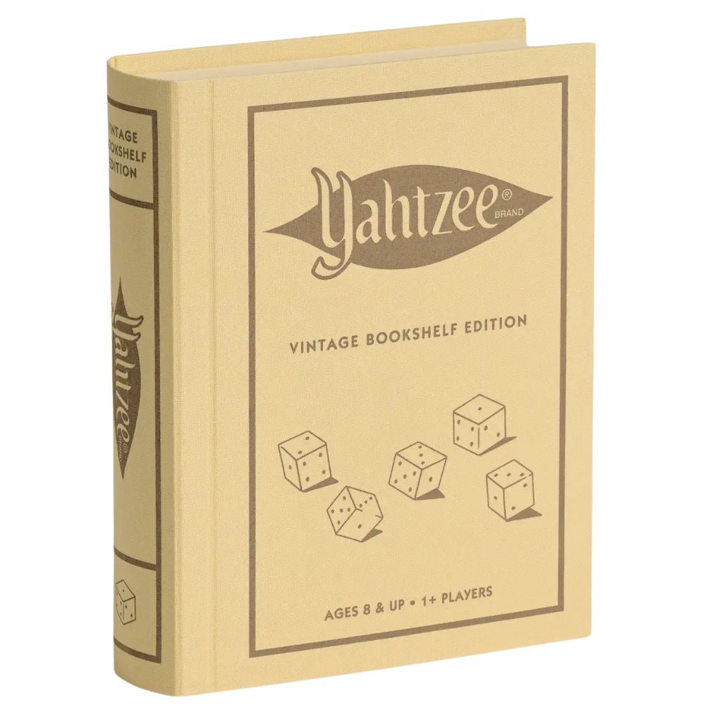 Yahtzee Vintage Bookshelf Edition