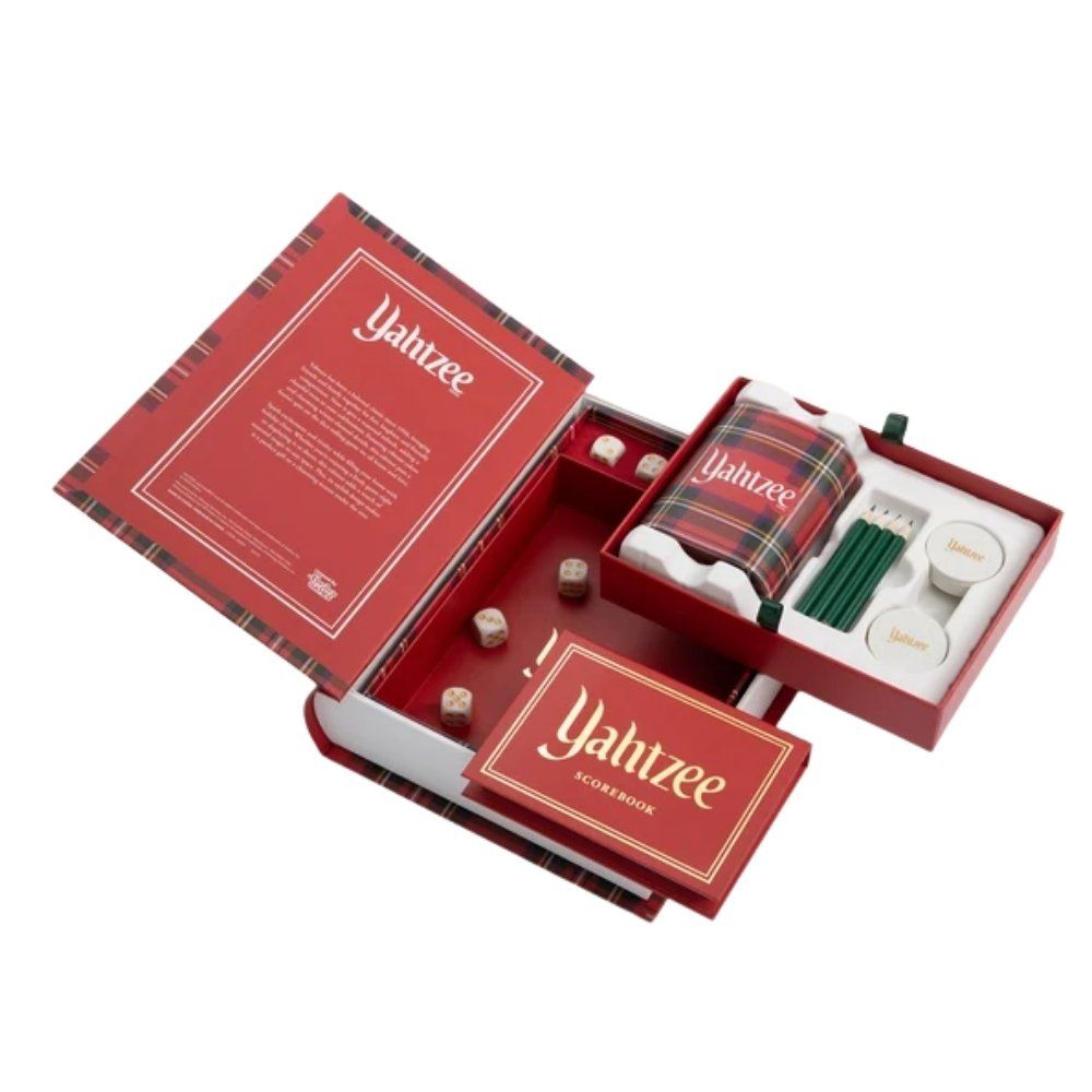 Yahtzee Holiday Bookshelf