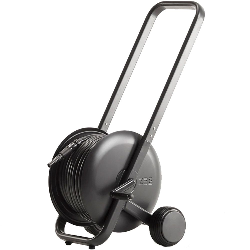 Zee Tasman Hose Trolley 50m - Black