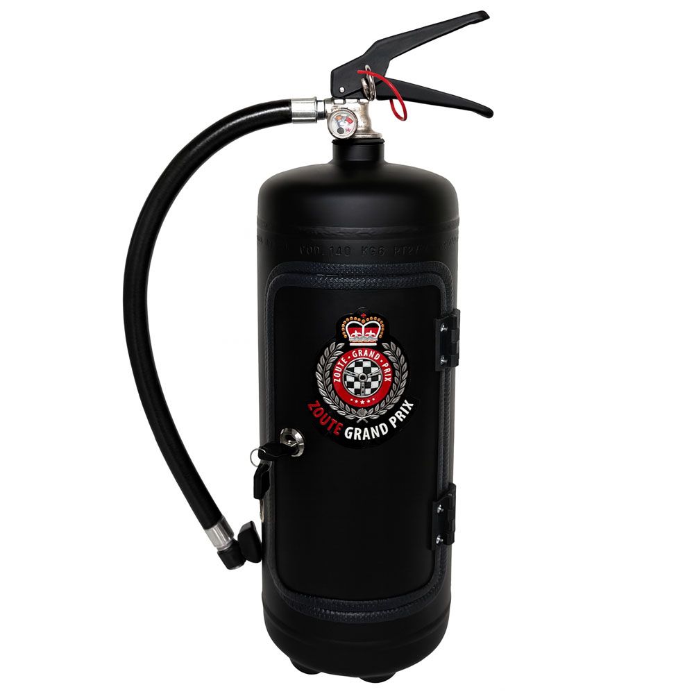 Zoute Grand Prix Fire Extinguisher - Black