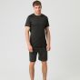 Björn Borg Borg Mesh Panel T-Shirt - Dark Olive Green