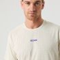 Björn Borg Borg Running Perforated T-Shirt - Off White