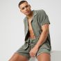 Björn Borg Borg Toweling Pool Shirt - Agave Green