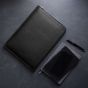 Woolnut Leather Folio for 13/14-inch MacBook - Black