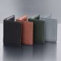 Woolnut Leather Bifold Wallet - Black