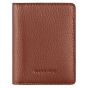 Woolnut Leather Bifold Wallet - Cognac