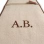 Personalised Tennis Racket Holder - Natural