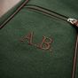 Personalised Tennis Racket Holder - Dark Green