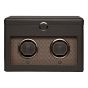 WOLF Earth Double Watch Winder - Coffee