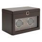 WOLF Earth Double Watch Winder - Coffee