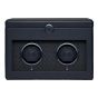 WOLF Earth Double Watch Winder - Midnight Blue