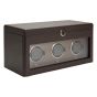 WOLF Earth Triple Watch Winder - Coffee