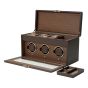 WOLF Earth Triple Watch Winder - Coffee