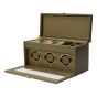 WOLF Earth Triple Watch Winder - Olive