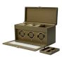 WOLF Earth Triple Watch Winder - Olive