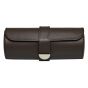 WOLF Earth Triple Watch Roll - Coffee