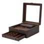 WOLF Earth Watch Stand Box - Coffee